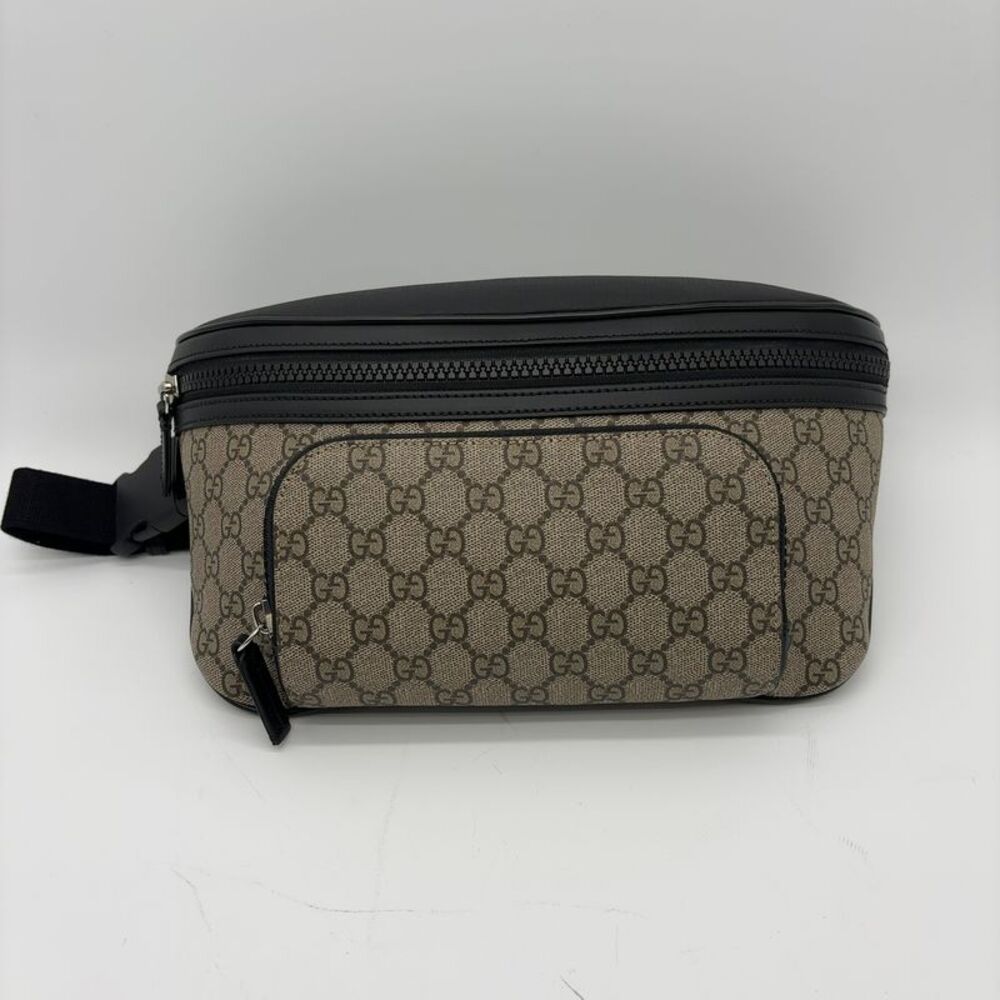 Gucci Black GG Belt Bag